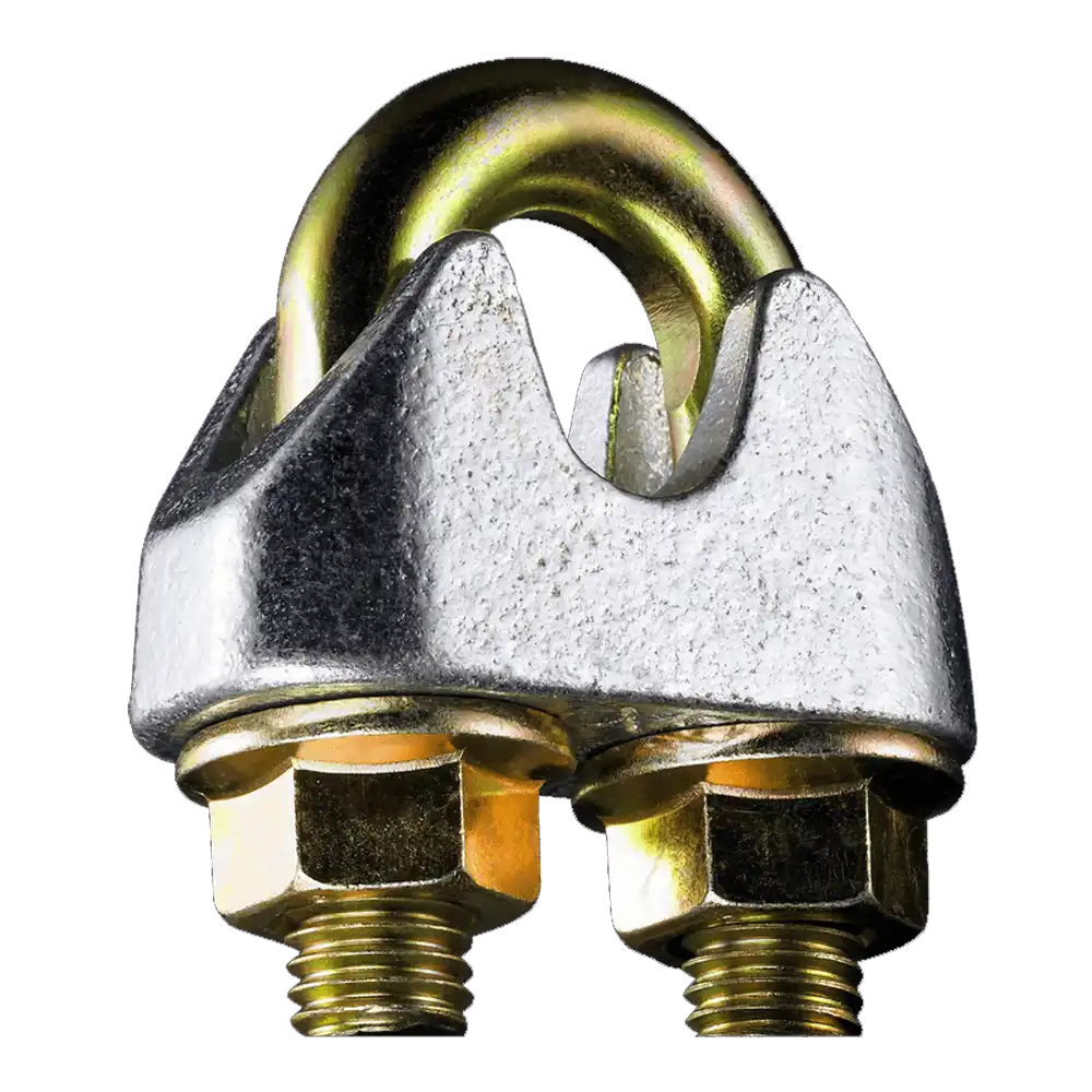 Drahtseilklemme für sicherheitstechnische Anforderungen nach EN 13411-5