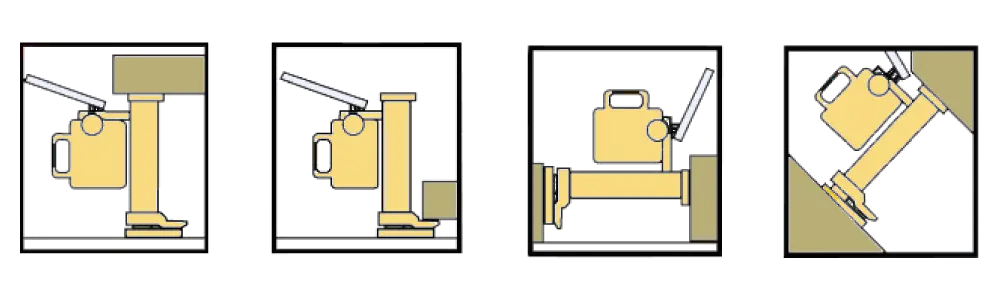 Anwendungsbeispiele Hydraulikheber HTJ