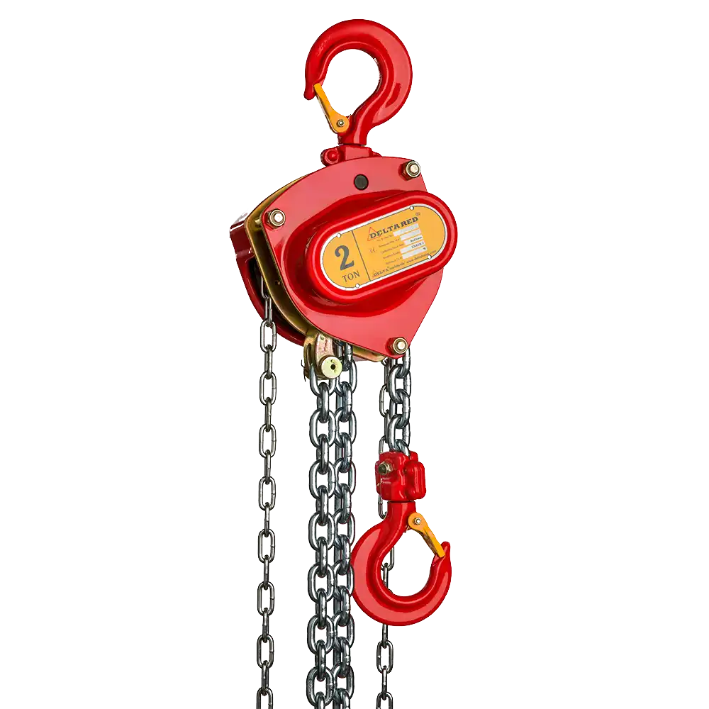 Stirnradflaschenzug Delta red Premium, WLL 2000 kg