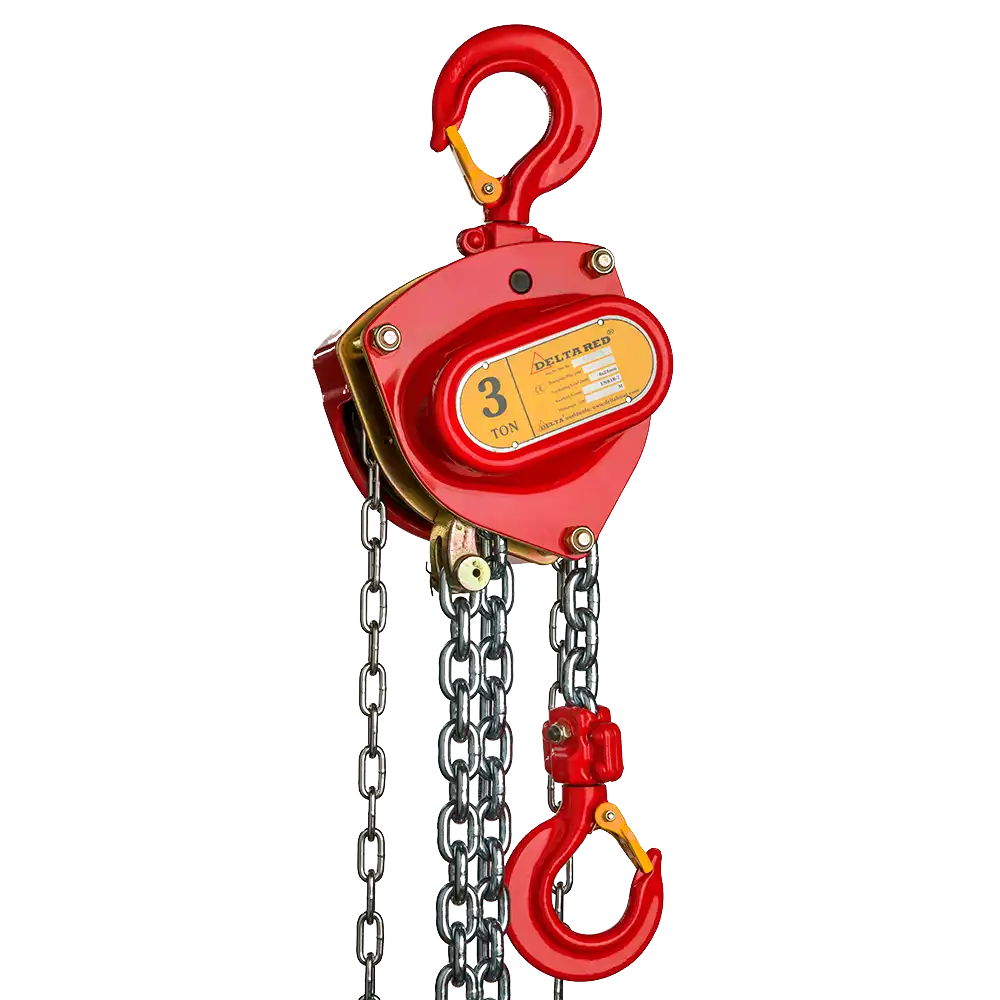 Stirnradflaschenzug Delta red Premium, WLL 3000 kg 1-Strang