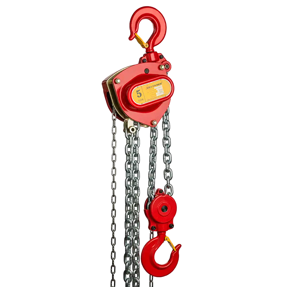 Stirnradflaschenzug Delta red Premium, WLL 5000 kg