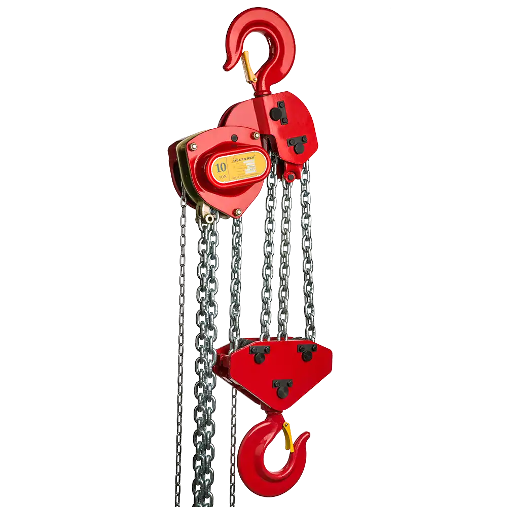 Stirnradflaschenzug Delta red Premium, WLL 10000 kg