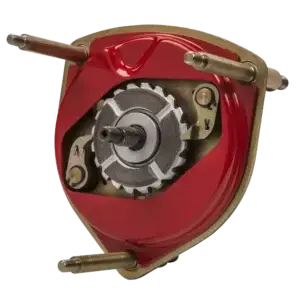 optimierte Lastbremse mit gesinterten Belägen