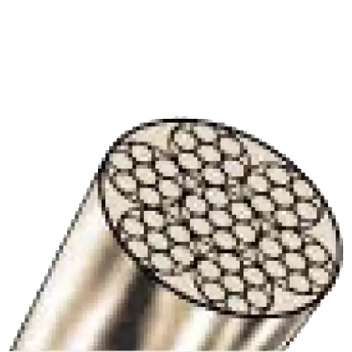 Edelstahl-Drahtseil 7x7 Drähte