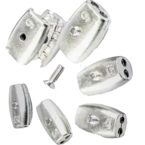 Eiformklemmen für Drahtseile