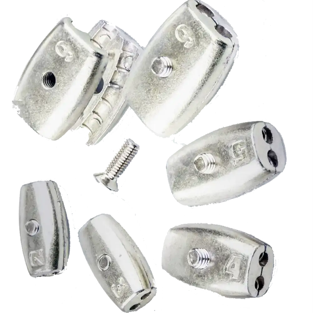 Eiformklemmen für Drahtseile