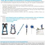 Information on the lifespan of PPE products Tractel